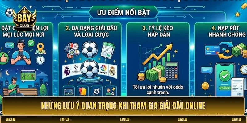 Hướng dẫn tham gia giải đấu online tại BayClub